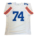 Jack Youngblood Autographed Florida Gators White Custom Jersey with "CHOF 92" Inscription- JSA Authentic