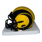 Jack Youngblood Autographed Los Angeles Rams Riddell Rave Mini Helmet with "HOF 01" Inscription- JSA Authentic