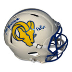 Jack Youngblood Autographed Los Angeles Rams Riddell Retro Full Size Replica Helmet- JSA Authentic