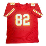 Dwayne Bowe Autographed Custom XL Red Jersey - BAS
