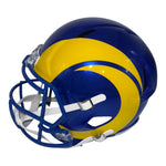 Ty Simpson Autographed Los Angeles Rams Riddell Full Size Speed Replica Helmet- JSA Authentic