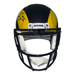 Ty Simpson Autographed Los Angeles Rams Riddell Full Size Rivalry Replica Helmet- JSA Authentic