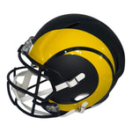Ty Simpson Autographed Los Angeles Rams Riddell Full Size Rivalry Replica Helmet- JSA Authentic
