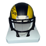 Ty Simpson Autographed Los Angeles Rams Riddell Rivalry Mini Helmet- JSA Authentic