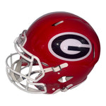 Ladd McConkey Autographed Georgia Bulldogs Riddell Full Size Speed Authentic Helmet- Beckett Authentic