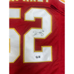 Creed Humphrey Autographed Kansas City Chiefs Custom Red Jersey - Beckett