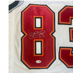 Joe Jurevicius Autographed Tampa Bay Buccaneers White Custom Jersey- JSA