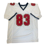 Joe Jurevicius Autographed Tampa Bay Buccaneers White Custom Jersey- JSA