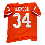 Dexter Jackson Autographed Tampa Bay Buccaneers Creamsicle Custom Jersey- JSA
