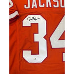Dexter Jackson Autographed Tampa Bay Buccaneers Creamsicle Custom Jersey- JSA