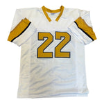 Justice Haynes Autographed Georgia Tech White Custom Jersey- Beckett