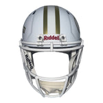 Justice Haynes Autographed Georgia Tech Riddell Full Size Speed Replica Helmet- Beckett
