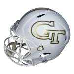 Justice Haynes Autographed Georgia Tech Riddell Full Size Speed Replica Helmet- Beckett