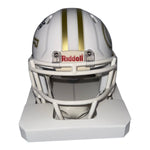 Justice Haynes Autographed Georgia Tech Riddell Speed Mini Helmet- Beckett