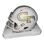 Justice Haynes Autographed Georgia Tech Riddell Speed Mini Helmet- Beckett