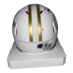 Justice Haynes Autographed Georgia Tech Riddell Speed Mini Helmet- Beckett