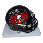 Tez Johnson Autographed Tampa Bay Buccaneers Riddell Speed Mini Helmet- JSA