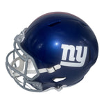 Jason Pierre-Paul Autographed New York Giants Riddell Full Size Speed Replica Helmet with "SB XLVI Champs" Inscription- JSA Authentic