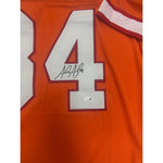 Alex Anzalone Autographed Tampa Bay Buccaneers Creamsicle Custom Jersey- JSA