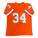 Alex Anzalone Autographed Tampa Bay Buccaneers Creamsicle Custom Jersey- JSA