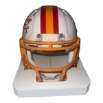 Alex Anzalone Autographed Tampa Bay Buccaneers Riddell Creamsicle Mini Helmet- JSA