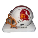 Alex Anzalone Autographed Tampa Bay Buccaneers Riddell Creamsicle Mini Helmet- JSA