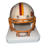 Alex Anzalone Autographed Tampa Bay Buccaneers Riddell Retro Mini Helmet- JSA