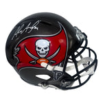 Alex Anzalone Autographed Tampa Bay Buccaneers Riddell Full Size Speed Replica Helmet -JSA
