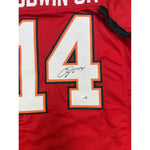 Chris Godwin Autographed Tampa Bay Buccaneers Red Custom Jersey- JSA