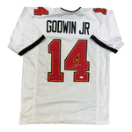 Chris Godwin Autographed Tampa Bay Buccaneers White Custom Jersey- JSA