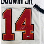 Chris Godwin Autographed Tampa Bay Buccaneers White Custom Jersey- JSA