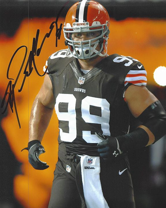 Paul Kruger Browns 8-2 8x10 Autographed Photo - Certified Authentic