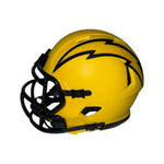 Ladd McConkey Autographed Los Angeles Chargers Riddell Rave Mini Helmet - Beckett