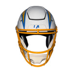 Ladd McConkey Autographed Los Angeles Chargers Riddell Speedflex Full Size Helmet-w/BTFU Inscription Beckett