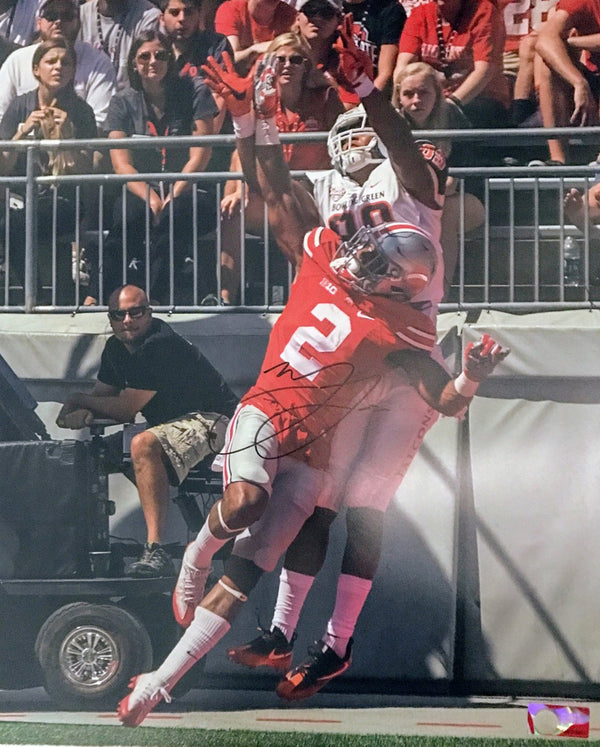 Marshon Lattimore OSU 16-2 16x20 Autographed Signed Photo - Certified Authentic