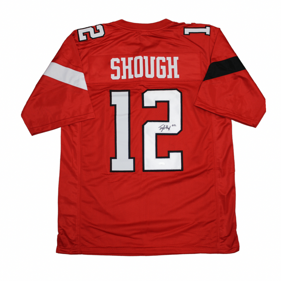 Tyler Shough Autographed Texas Tech Red Raiders Custom Jersey - JSA Authentic