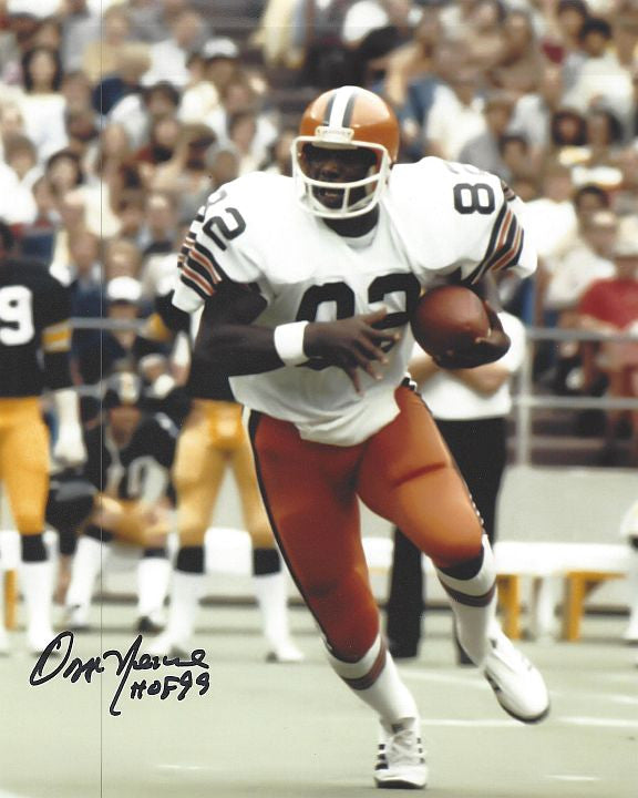 Ozzie Newsome Browns 8-4 8x10 Autographed Photo - Certified Authentic