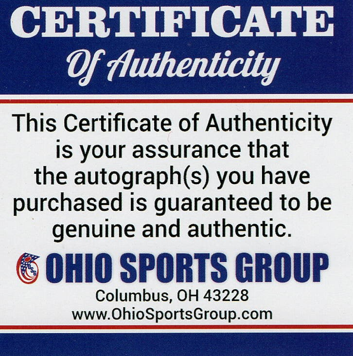 Brian Hartline Ohio State Buckeyes 8-5 8x10 Autographed Signed Photo - Certified Authentic