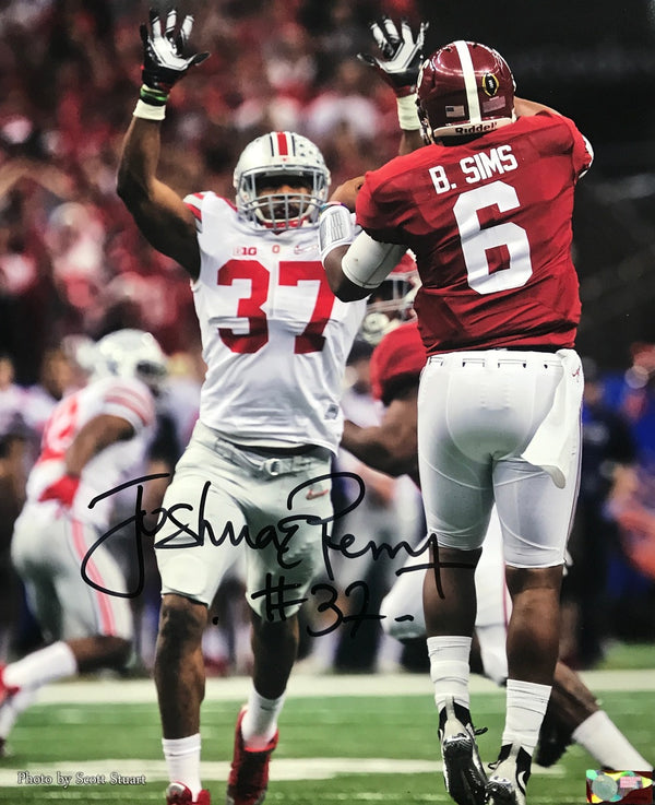 Joshua Perry OSU 16-7 16x20 Autographed Signed Photo - Certified Authentic