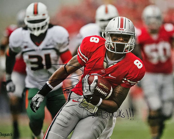 DeVier Posey OSU 16-5 16x20 Autographed Signed Photo - Certified Authentic