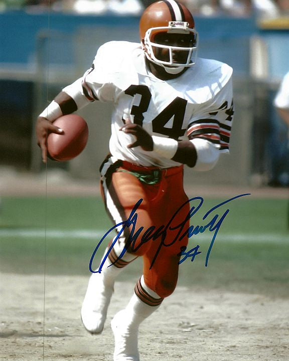 Greg Pruitt Cleveland Browns 8-4 8x10 Autographed Photo - Certified Authentic