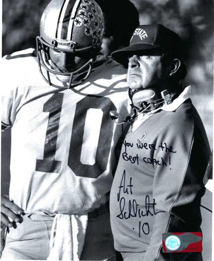 Art Schlichter Ohio State Buckeyes 8-2 8x10 Autographed Signed Photo - Certified Authentic
