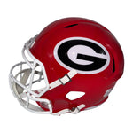 Vince Dooley Autographed Georgia Bulldogs Riddell Speed Replica Full Size Helmet with ""1980 Natl Champs"" & ""Go Dawgs""
