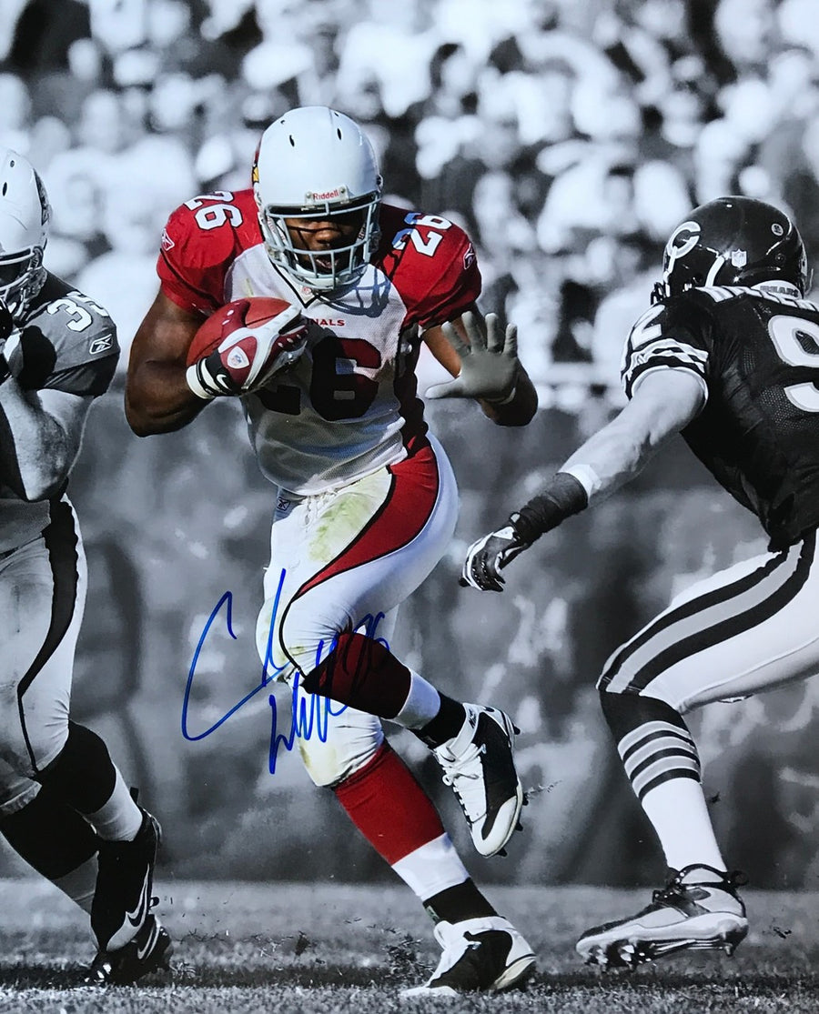 Chris Beanie Wells Arizona Cardinals 16-1 16x20 Autographed Signed Photo - Certified Authentic