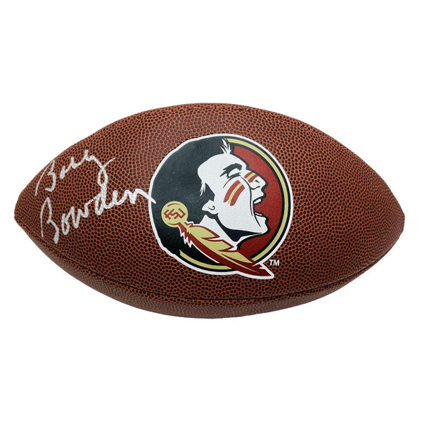 Bobby Bowden Autographed FSU Logo Wilson Football - PSA/DNA Certified