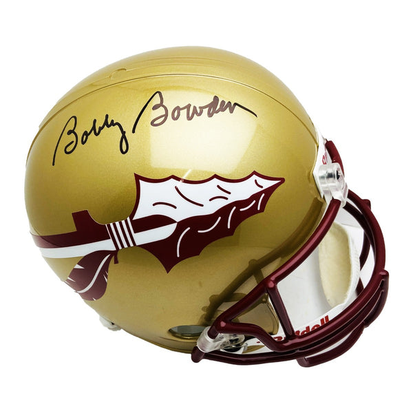 Bobby Bowden FSU Autographed Full Size Rep Helmet - Long Auto - PSA/DNA