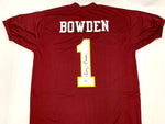 Bobby Bowden Autographed Signed Florida State Seminoles Custom Garnet #1 Jersey - Beckett Authentic