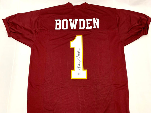 Bobby Bowden Autographed Signed Florida State Seminoles Custom Garnet #1 Jersey - Beckett Authentic