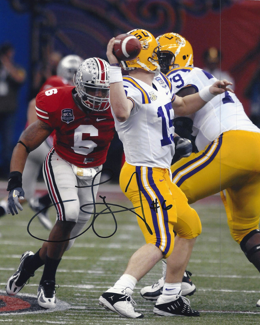 Larry Grant OSU 8-1 8x10 Autographed Photo - Certified Authentic