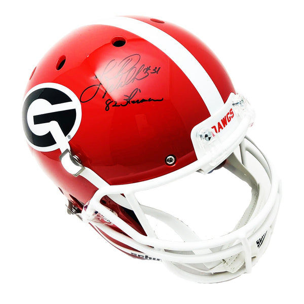 Herschel Walker Georgia Bulldogs Signed Schutt F/S Rep Helmet w/"82 Heisman"